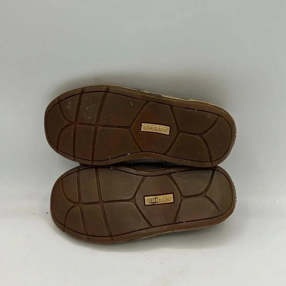 Sperry boys leather